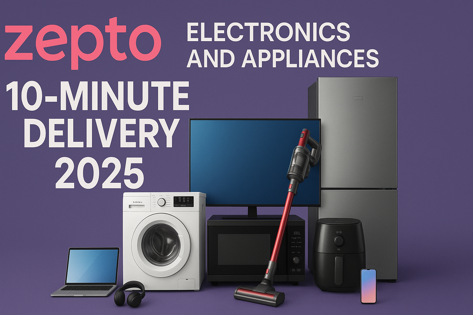 Zepto Electronics and Appliances : 10-Minute Delivery 2025